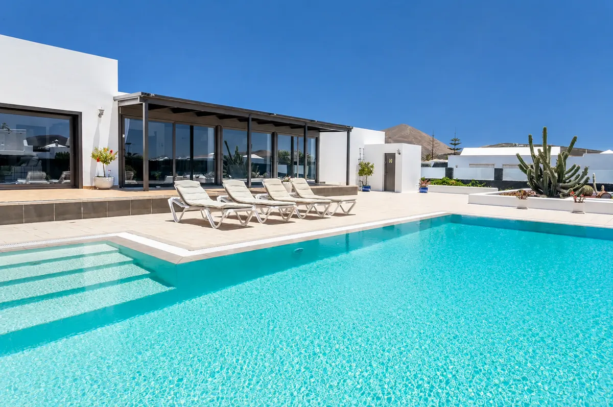 Villa con piscina en Lanzarote